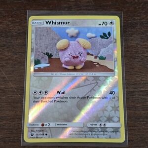 Pokemon Whismur #117 Celestial Storm Reverse Holo Card 117/168